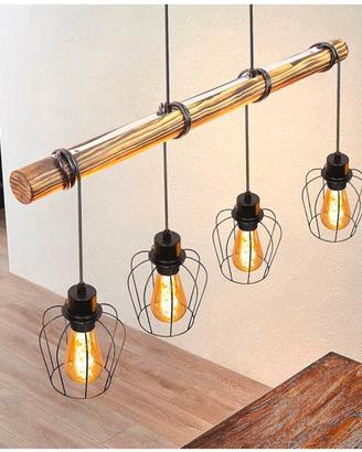 lampadario a sospensione 4 luci