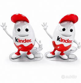 2 Espositori Kinder Giganti Originali + ricambi