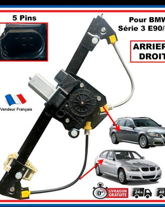Alzacristalli elettrici posteriori per BMW  320 