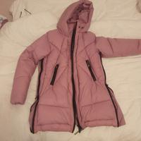 piumino malva bambina 