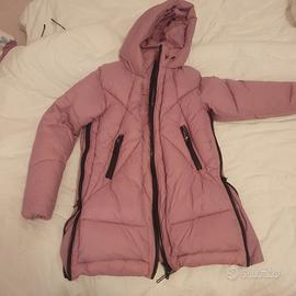 piumino malva bambina 