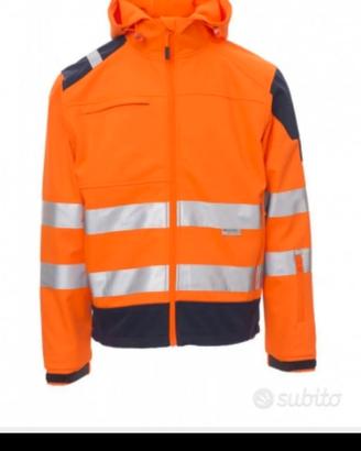 Giubbotto arancione/blu antinfortunistica