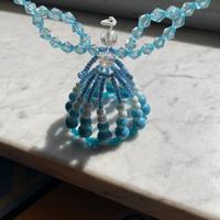 Angioletto artigianale con perline