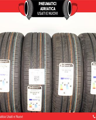 4 Gomme NUOVE 205 65 R 16 Continental SPED GRATIS