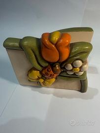 Portatovaglioli THUN originale in ceramica Country