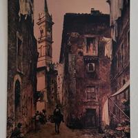 lastra rame dipinto '800