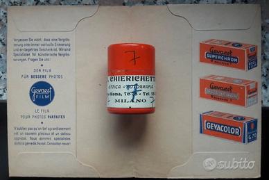 VECCHIO PORTA RULLINO NEGATIVE GEVAERT VINTAGE