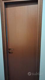 Porta in legno con telaio 70 o 80