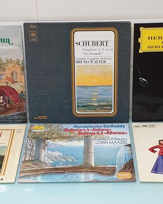 Lotto di 6 Vinili LP 33 Giri di Musica Classica