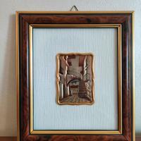 Quadro rilievo artistico in argento