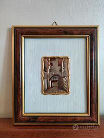 Quadro rilievo artistico in argento