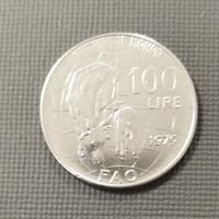100 LIRE ANNO 1979 TESTA ROVESCIATA - ERRORE