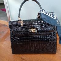 borsa in coccodrillo