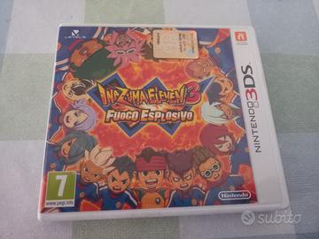 gioco nintendo 3ds Inazuma eleven 3 fuoco esplosiv