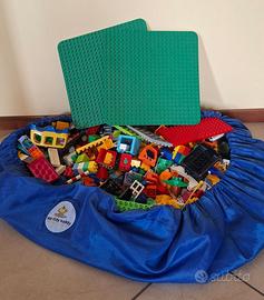 Grande lotto 500+ PEZZI LEGO DUPLO + sacca gioco