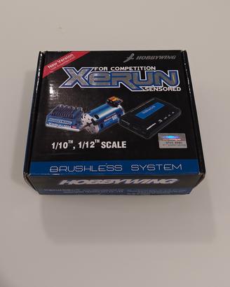 Combo Hobbywing XeRun 90A V2.1 Brushless 1/10