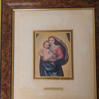 Quadro la madonna del Raffaello