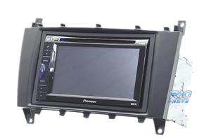 CORNICE NERA AUTORADIO 2-DIN MERCEDES CLASSE-C W20