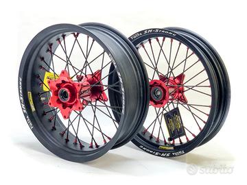 Cerchi faba supermotard nuovi suzuki rmz