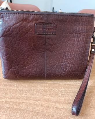 pochette da uomo in vera pelle 