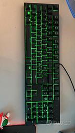 Kit Gaming: Tastiera + Mouse Cooler Master + Razer