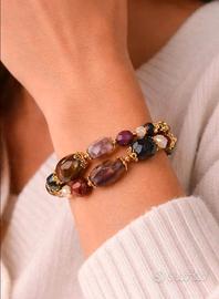 Bracciale "Vanity Her Bijoux" - Pietre Naturali e 
