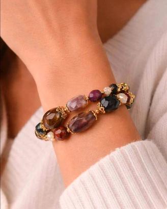 Bracciale "Vanity Her Bijoux" - Pietre Naturali e 