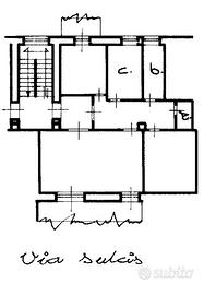 Ampio appartamento 117 m² con 2 terrazzi da ristru