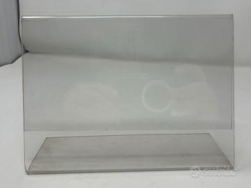 Porta avvisi da banco in plexiglass - A5