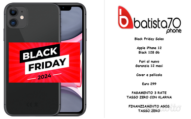 Black Friday 2024 Apple iPhone 11 Black 128 Gb