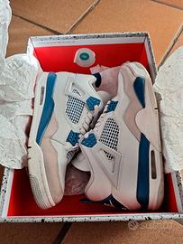 Jordan 4 Retro Military Blue (2024) Tg 43 (9.5)