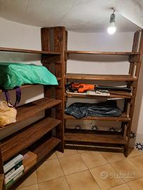 Scaffali legno