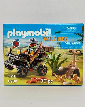 Playmobil Wild Life 6939 - Cacciatore con Quad