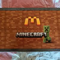 BOX MINECRAFT+ 6 CARDS (NUOVO) Happy meal McDonald