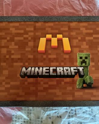BOX MINECRAFT+ 6 CARDS (NUOVO) Happy meal McDonald