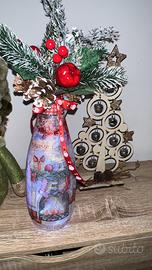 Bottiglie / lanterne natalizie!
