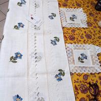 tovaglia da the misto lino e cotone 