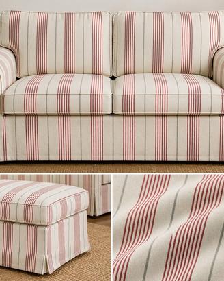 IKEA EKTORP FODERE DIVANO 2 POSTI e POUF