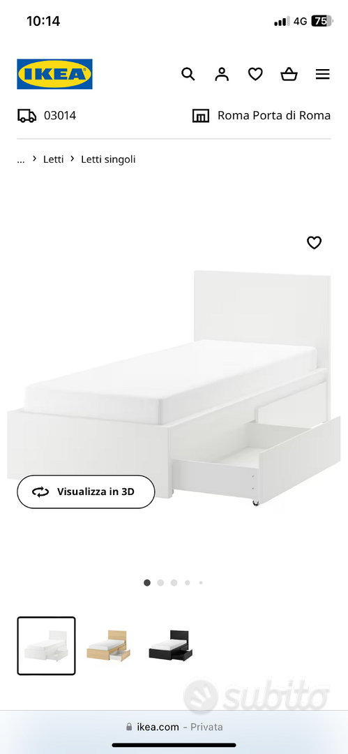 Porta clearance piumone ikea