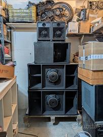 Impianto audio 4 vie