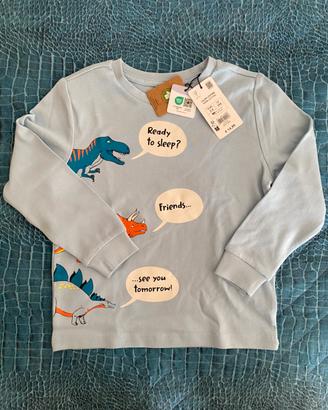 Maglia Blukids caldo cotone bambino 3 - 4 anni