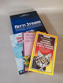 Lotto 4 libri su FATTI STRANI & poteri esoterici..