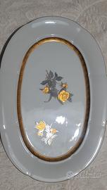 Vassoio vintage ovale St Martin Porcelaine