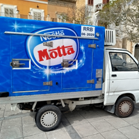 Furgone Piaggio Porter trasporto gelati