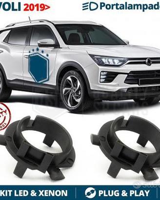 ADATTATORI LED H7 per Ssangyong Tivoli X100 X150