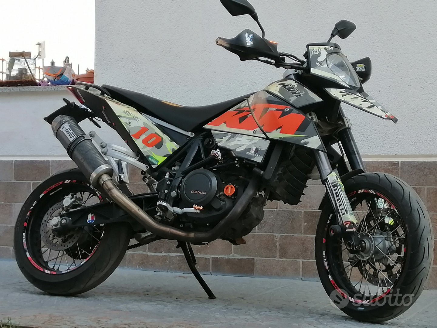 Ktm 690 supermoto deals 2009