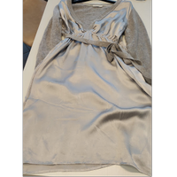 Tish&Cash abito seta e lana lungo Taglia M