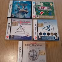 Set 5 Videogiochi Nintendo DSi 