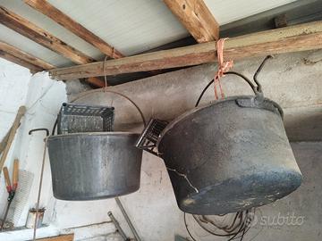 Caldaia per conserve in rame
