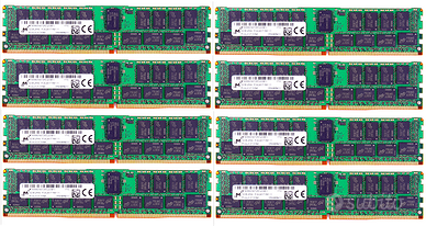 256GB RAM MTA36ASF4G72PZ-2G3B 8X 32GB 2400MHz ECC